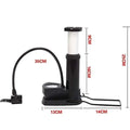 Aluminium Car Pedal Air Pump, High Pressure Portable Foot Pump