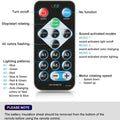 Sound Activated Party Hid Lights With Remote Control Dj Lighting,Rbg Disco Ball,