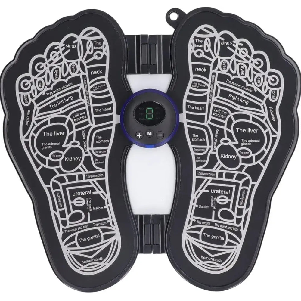 Foot Massager, Foot Acupressure Mat, 9 Strength 6 Massage Modes Foldable Electric