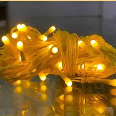 LED String Light 42 LED 10M – Yellow, Warm White & Red High Brightness Decorative Lights