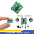 PAM8403 5V 3W+3W Mini Class-D Stereo Audio Amplifier Board