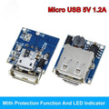 Dual USB 5V Step-Up Power Bank Module for DIY Battery Projects