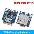Dual USB 5V Step-Up Power Bank Module for DIY Battery Projects