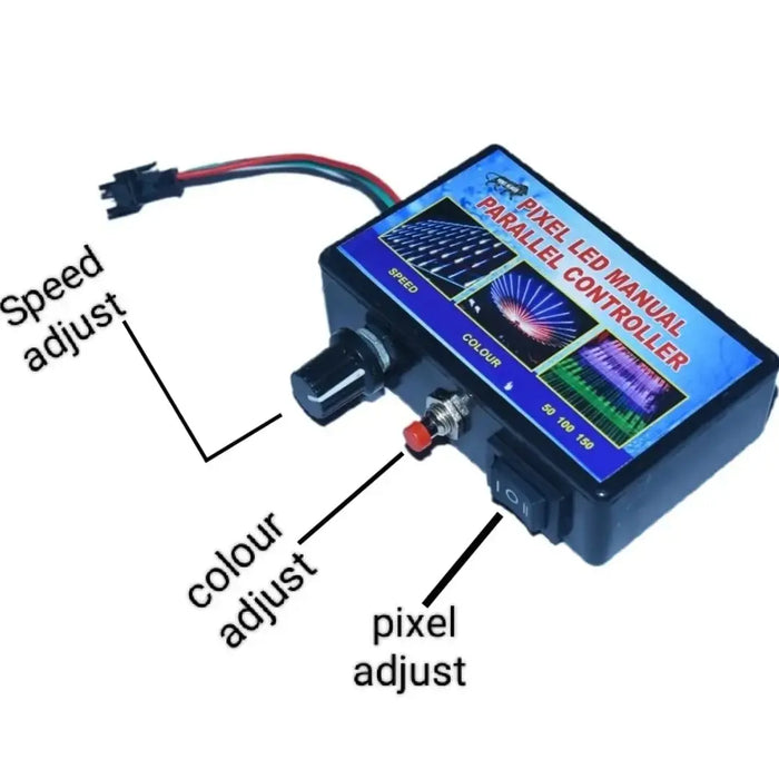 50/100 S Type Building Pixel Controller in Adjustable for LED WS2811,2812B,1906