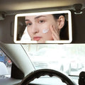 Car Vanity Mirror LED Car Visor Vanity Mirror – Rechargeable Car Makeup Mirror