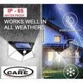 Solar Outdoor Wall Lights Solar Powered IP65 Waterproof 100 LED with 3 Modes 270 product image 3