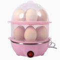 Double Layer Egg Boiler 14 Egg Electric Cooker Plastic Egg Steamer for Home Food