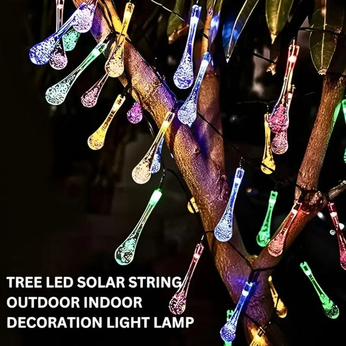 Big Long Crystal LED String Light 20 Lamps 4M – Multi Color Decorative Lighting