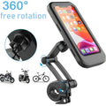 Universal Bike Phone Holder – Waterproof, Rotatable, Adjustable Handlebar Mount for Smartphones & GPS