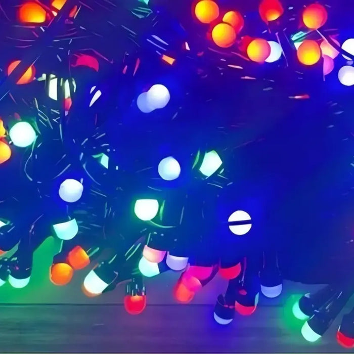 Frosted LED String Light 42 Lamps 12M – 8MM RGRB Multi Color Decoration Lights