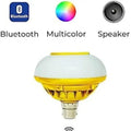 RGB Music LED Bulb with Bluetooth Speaker & Remote Control | Colour Changing Light